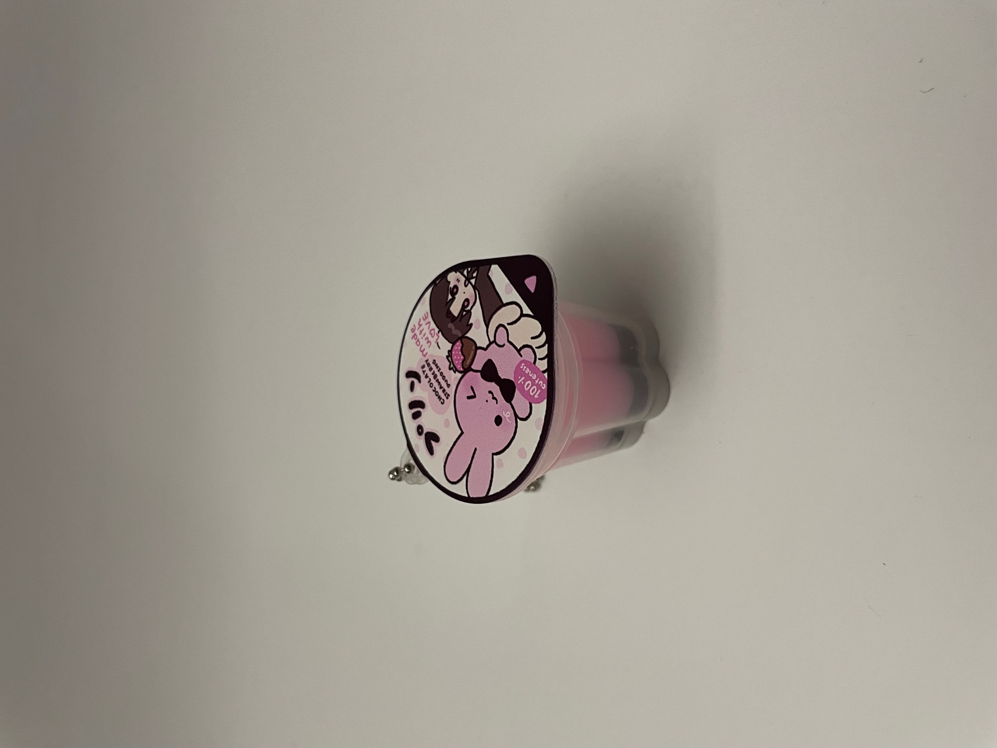 Top view of the pudding charm