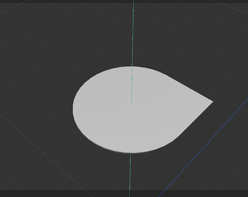 ALtering the height and size of the cube and aligning it with the cylinder
